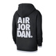 Jordan Jumpman Classics Printed Fleece Pullover  "Black"