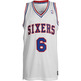 Adidas Camiseta Bordada Julius Erving Sixers (blanco)