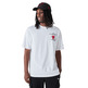 New Era NBA Chicago Bulls Basketball Graphic Tee "White"