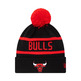 New Era NBA Chicago Bulls Jake Cuff Beanie Pompom