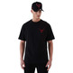 New Era NBA Chicago Bulls Metallic Tee "Black-Red"