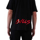 New Era NBA Chicago Bulls Metallic Tee "Black-Red"