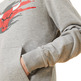 New Era NBA Chicago Bulls Tear Logo Hoodie "Grey "