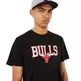 New Era NBA Chicago Bulls Throwback Graphic T-Shirt "Black"