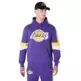 New Era NBA LA Lakers Colour Block Oversized Pullover Hoodie