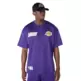 New Era NBA LA Lakers Graphic Mesh T-Shirt "Purple "