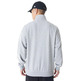 New Era NBA LA Lakers Lifestyle Quarter Zip Sweater "Grey"