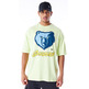 New Era NBA Memphis Grizzlies Wordmark Pastel Green Oversized T-Shirt