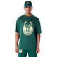 New Era NBA Milwaukee Bucks Panel Oversized T-Shirt