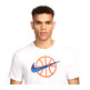 Nike Dri-FIT Basket T-shirt "White"