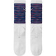 Nike Elite Crew Basketball Socks "White-Blue"