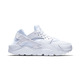 Nike Huarache Run (GS) "Pure" (110/white/white/pure platinum)