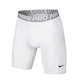 Nike Pro 6" Compression Training Shorts (100/white)