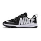 Nike Team Hustle D 7 Low GS "Blackand White" (001/black/white)