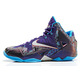 Lebron XI "Summit Lake Hornets" (500/purple/azul/negro/gris)