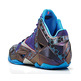 Lebron XI "Summit Lake Hornets" (500/purple/azul/negro/gris)