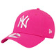 NY Yankees Fashion Essential 9FORTY (pink/white)