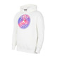 Paris Saint-Germain Fleece Pullover Hoodie "White"