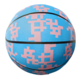 Peak Basketaball Ball "I Cam Play Light Blue-Pink" (Size 5)