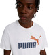 Puma ESS+ 2 Col Logo Tee "White-Dark night"