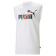 Puma ESS+ LOVE IS LOVE Sleeveless Tee "White"