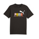 Puma ESS+ Multicolor Tee "Black"