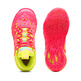 PUMA LaMelo Ball MB.04 1Love Junior "Pink Alert-Yellow"