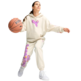 Puma Womans Basketball Art-Hitect Sparkle Sweatpant "Alpine Snow"