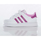 Adidas Superstar (28-35)(branco/roxo)