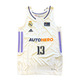 Real Madrid Camiseta Basket Niñ@ 1ª Equipación # 13 RODRÍGUEZ #