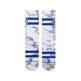 Stance Casual NBA Clippers Dyed Crew Socks "Silver"