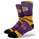 Stance Casual NBA LA Lakers Mini Ball Hardwood Classic Poly Crew Socks