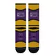 Stance Casual NBA LA Lakers Mini Ball Hardwood Classic Poly Crew Socks