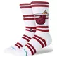 Stance Casual Prep Miami Heat Crew Socks