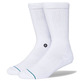 Stance Icon Classic Crew Socks "White"