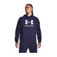 UA Rival Fleece Logo Hoodie "Navy"