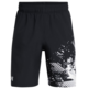 UA Boys' Tech™ Woven Graphic Shorts "Black"