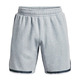 UA Curry Curry Fleece 9" Short "Harbor Blue FH-Gray"