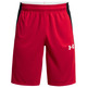 UA Men's Baseline 10" Shorts "Red"