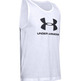 UA Men's Sportstyle Logo Tank "White"