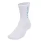 UA Unisex 3-Maker 3-Pack Mid-Crew Socks "White-Ether Blue"