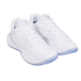 UA Unisex Lockdown 7 Low "White-Metallic Silver"