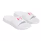 UA Women's Ignite Select Slides "White-Super Pink"