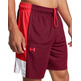 UA Zone de 7" Short "Cardinal"