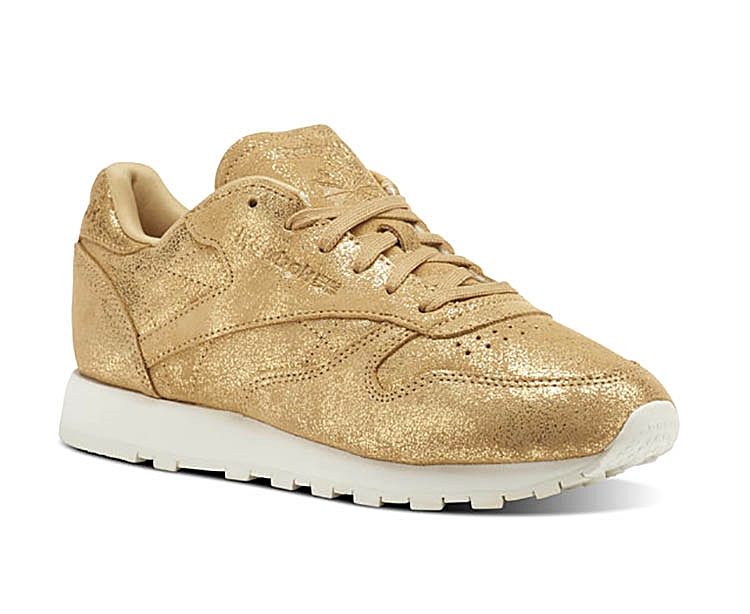 reebok classic leather gold