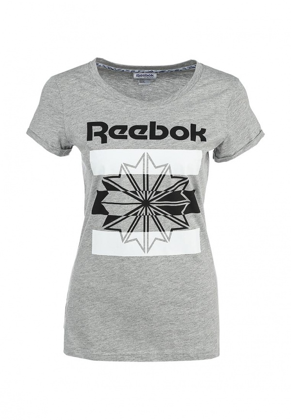 camisetas reebok gris