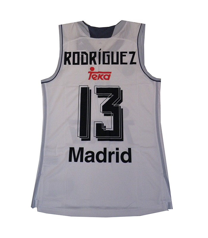 Camiseta Sergio Rodríguez #13# Real Madrid Basket 2015-2016 (bla