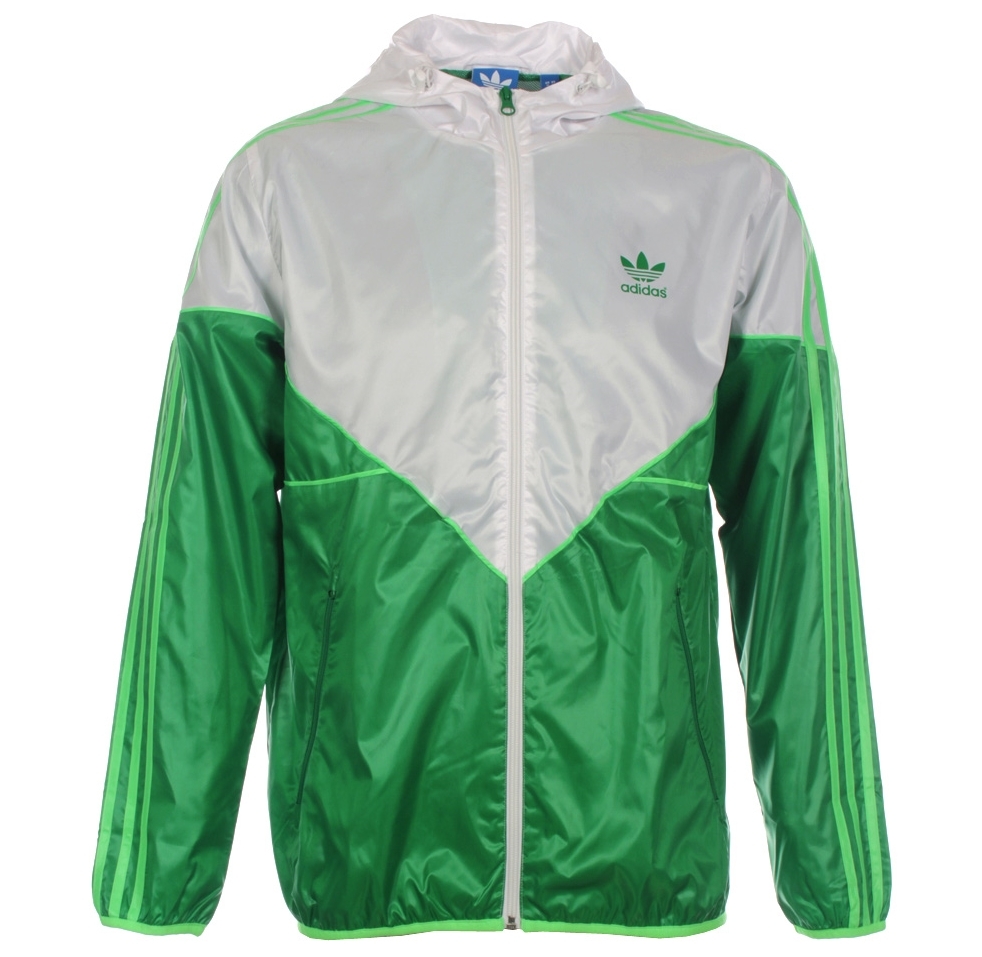 Adidas Colorado Windbreaker Jacket (branco/verde)