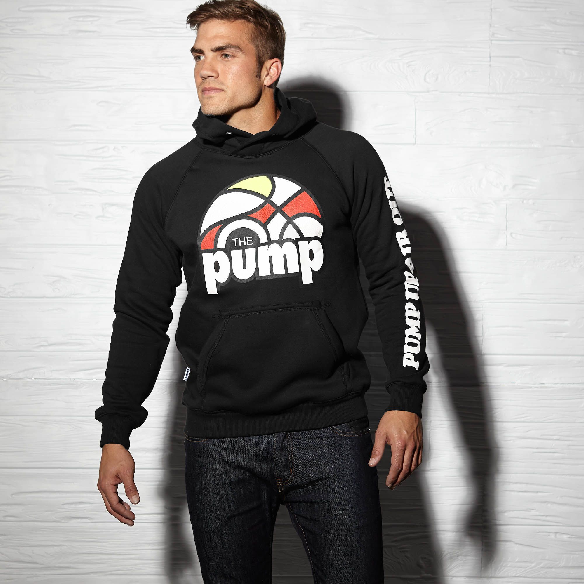 Reebok Classic Sudadera Pump Up Air Out Graphic (negro)