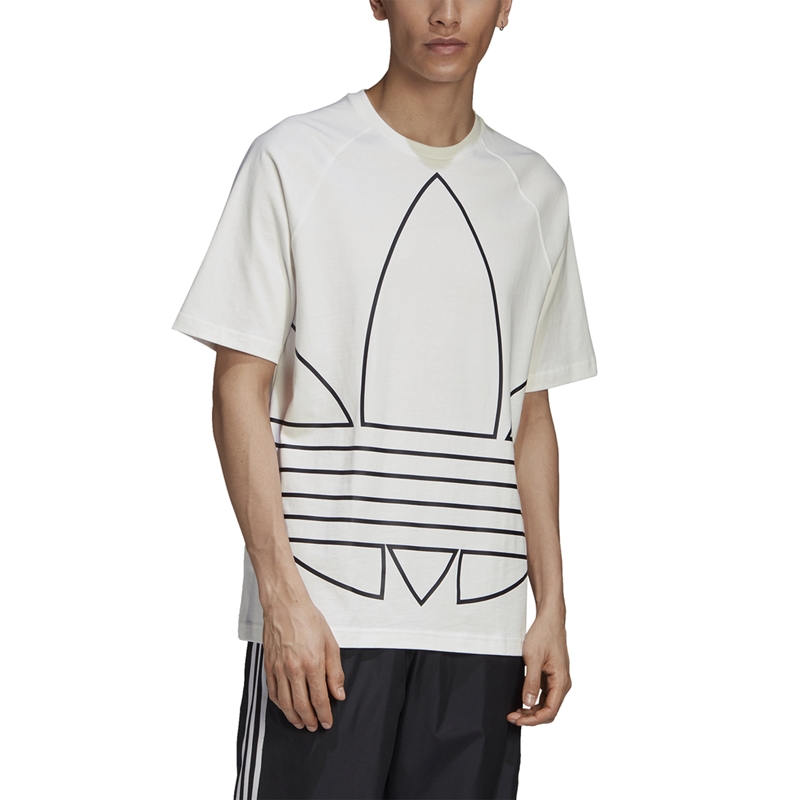 Adidas Originals Big Trefoil Outline Tee (white)